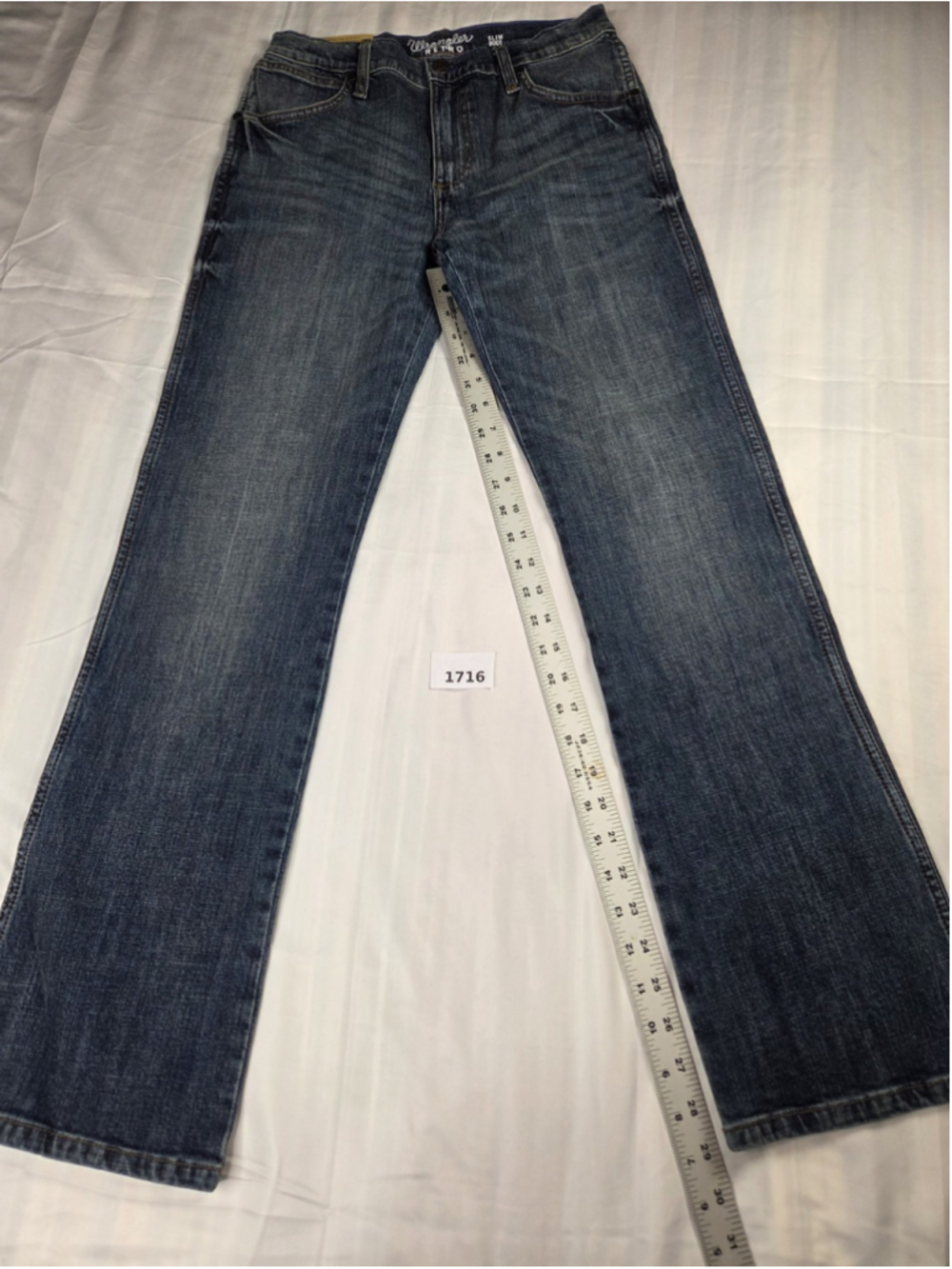 Wrangler Retro Womenās Slim Boot Jeans Size 16 Regular Denim 220 NWT New #1716